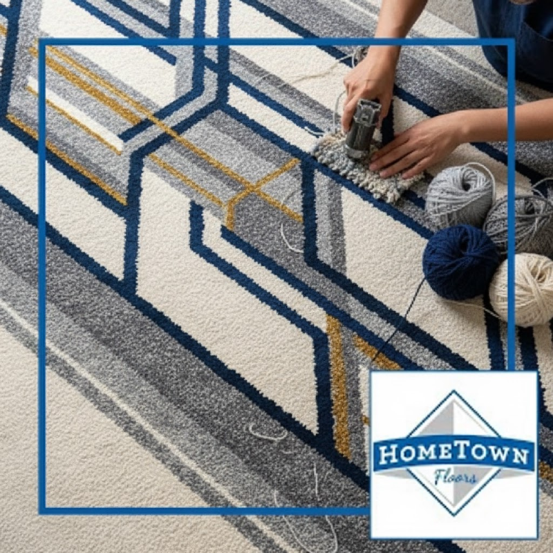 custom area rug Hometown Floors Online